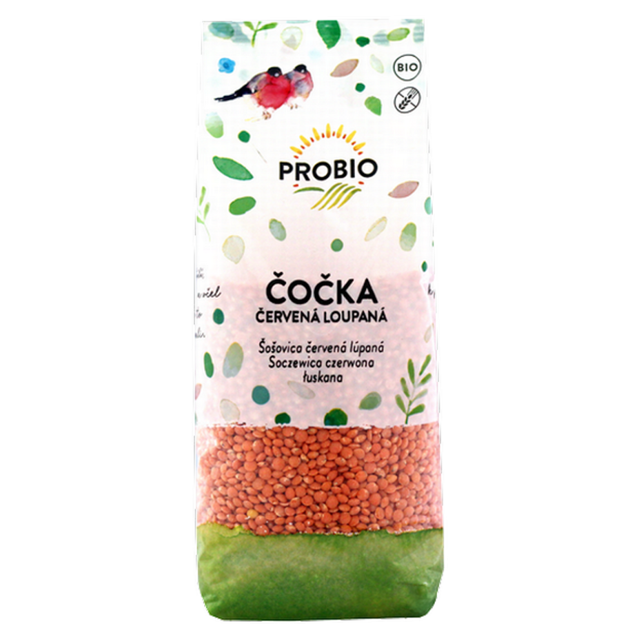 PROBIO Čočka červená loupaná BIO 500 g