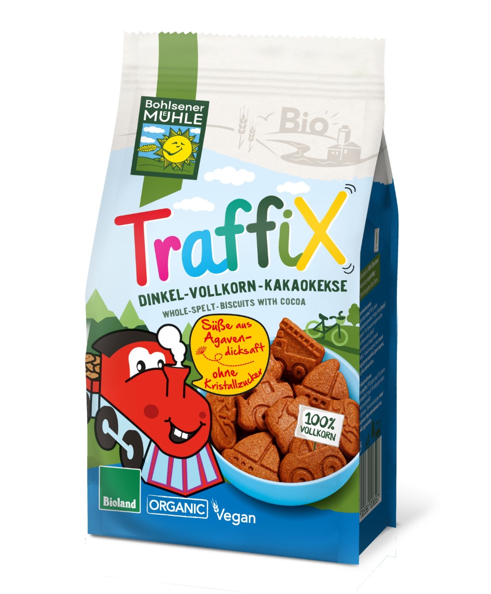 PROBIO Keksy špaldovo-kakaové celozrnné Autíčka BIO 125 g