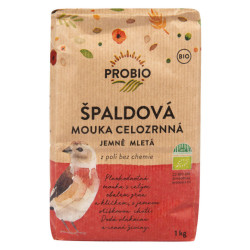 PROBIO Mouka špaldová celozrnná jemně mletá BIO 1 kg
