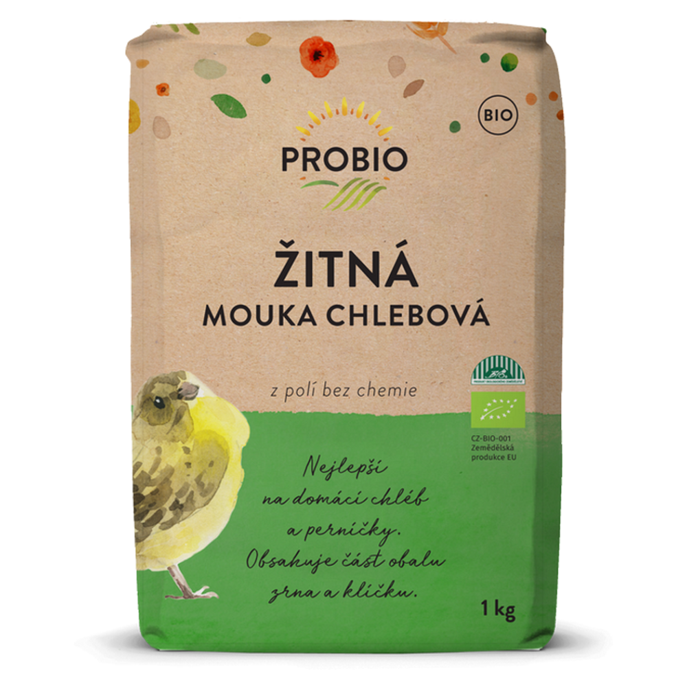 PROBIO Mouka žitná chlebová BIO 1 kg