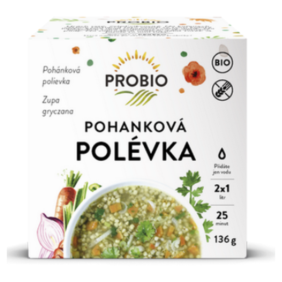 PROBIO Polévka pohanková BIO 136 g