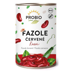 PROBIO Rossi fazole červené sterilované BIO 400 g
