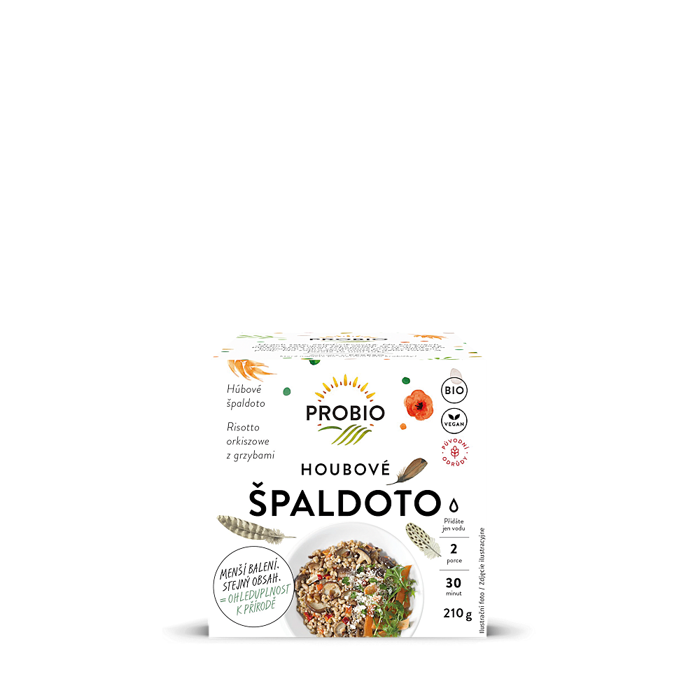 PROBIO Špaldoto houbové BIO 210 g