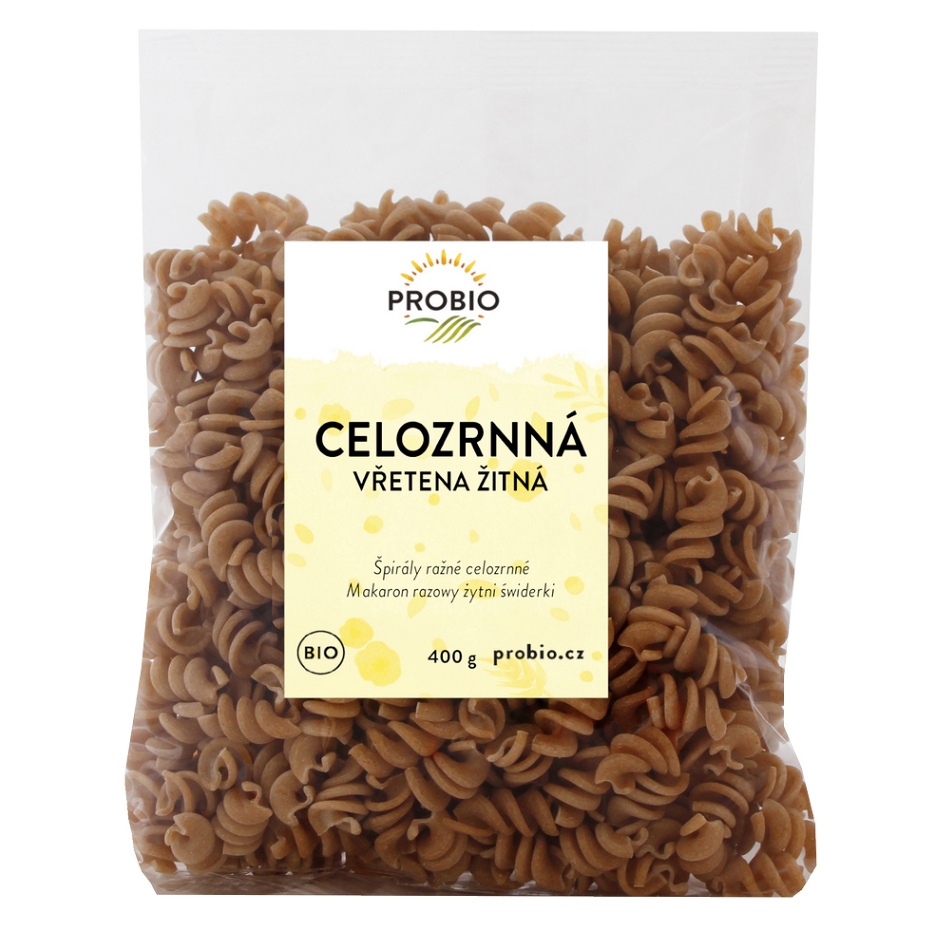 PROBIO Vřetena žitná celozrnná BIO 400 g