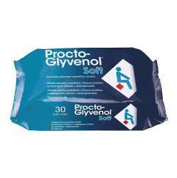 PROCTO-GLYVENOL Soft - vlhčené ubrousky 30 ks, Určené (na): Hemoroidy