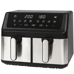 ProfiCook FR 1296 H Dvojitá horkovzdušná fritéza 2000W