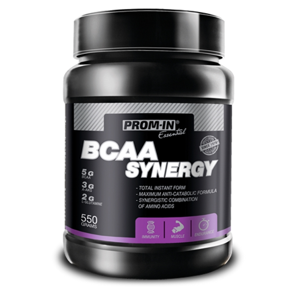 PROM-IN Essential BCAA synergy zelené jablko 550 g