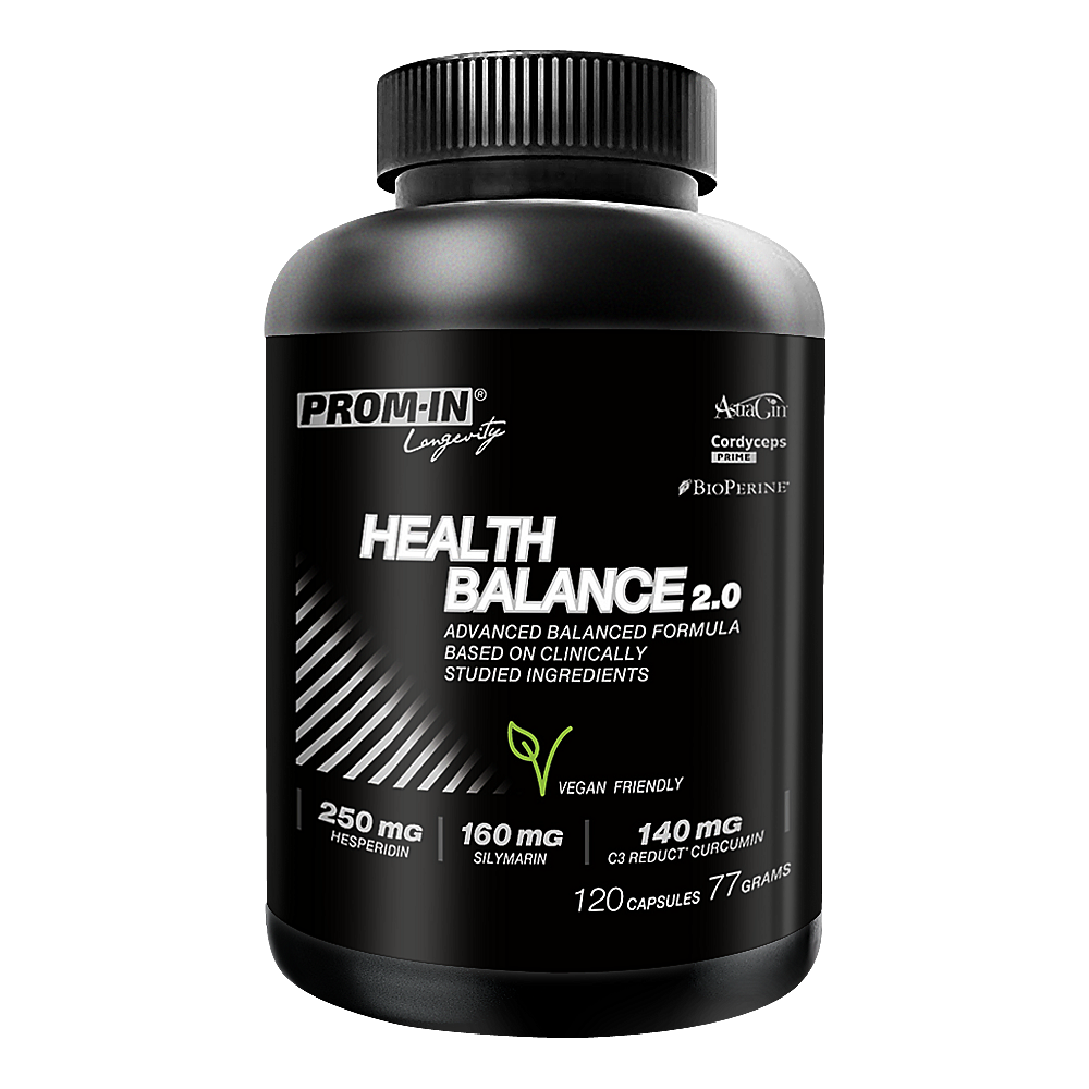 PROM-IN Health balance longevity 2-0 120 kapslí