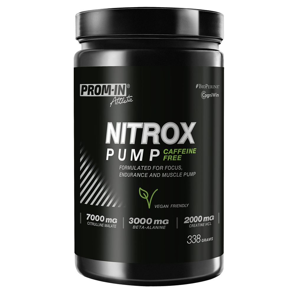 PROM-IN Nitrox Pump Caffeine Free 338 g malina/citron