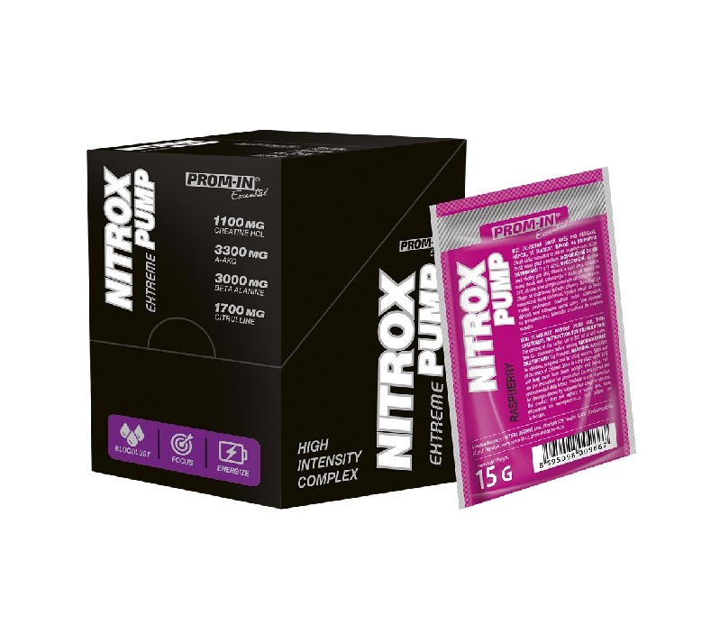 PROM-IN Nitrox Pump Extreme Malina 10x15 g