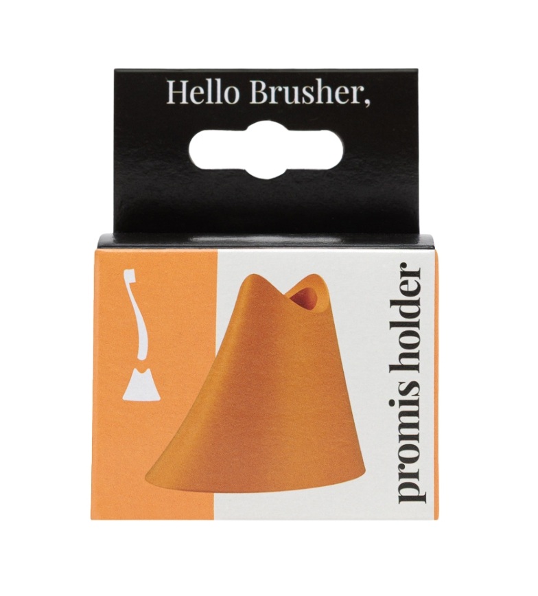 Promis Single Stojan na kartáček 1 ks oranžový