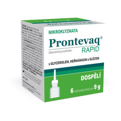PRONTEVAQ Rapid mikroklyzma dospělí 6 x 9 g