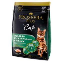 PROSPERA PLUS Adult 1+ Chicken Optimal Wellness krmivo pro kočky, Hmotnost balení (g): 7 kg
