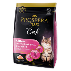 PROSPERA PLUS Kitten Chicken Healthy Development krmivo pro koťata, Hmotnost balení (g): 2 kg