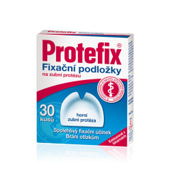 Protefix Fixační podložky - horní zubní protéza 30ks
