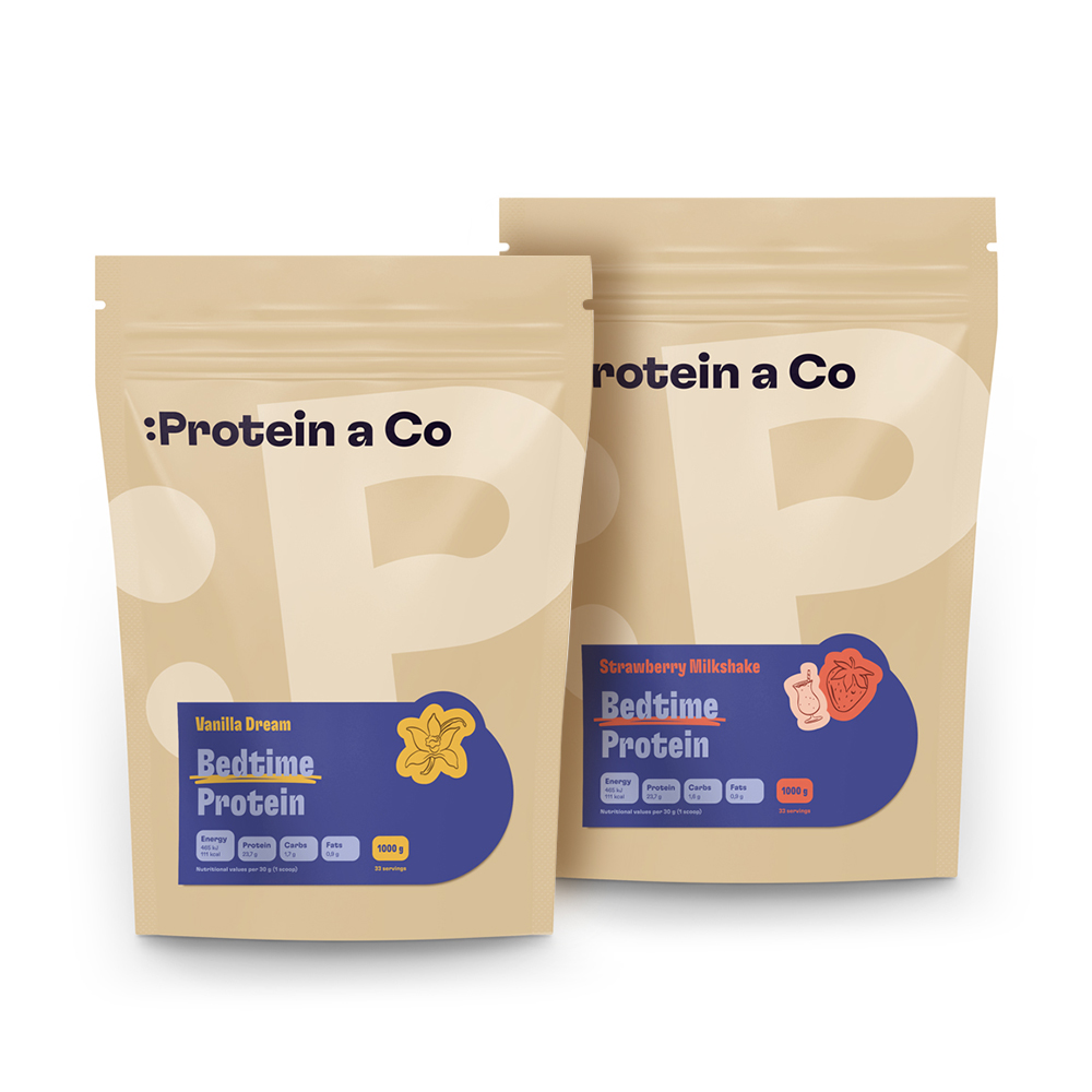 Protein a Co BEDTIME PROTEIN 2 kg - čokoláda