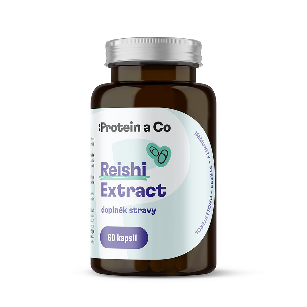 Protein a Co Reishi extrakt – 60 kapslí