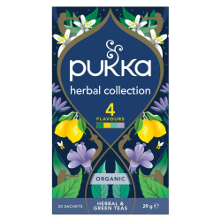 Pukka BIO Herbal Collection porcovaný čaj 4 příchutě 20 sáčků