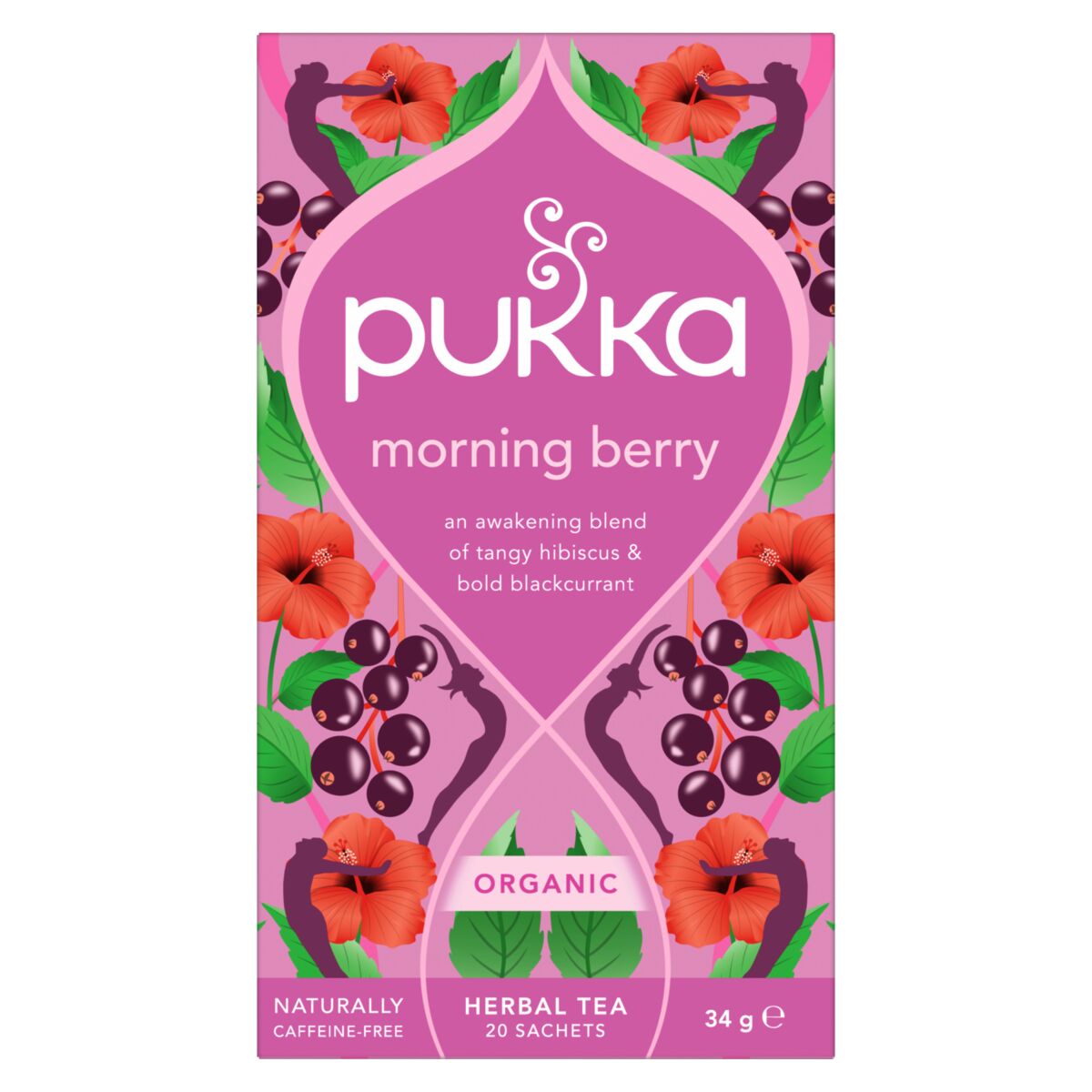 Pukka BIO Morning Berry porcovaný čaj 20x1,5 g