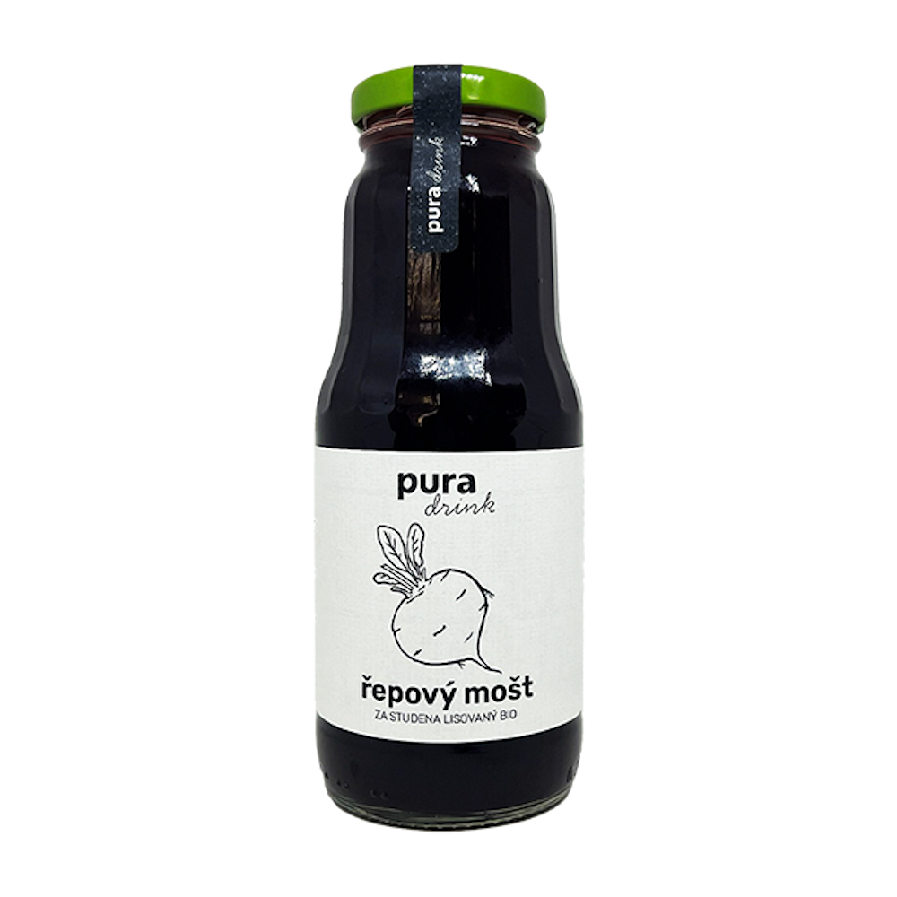 PURADRINK Řepový mošt BIO 300 ml