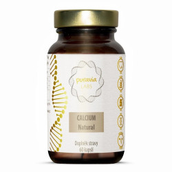 PURAVIA LABS Přírodní vápník ovovital 60 kapslí