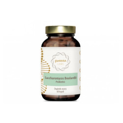 PURAVIA LABS Probiotika Saccharomyces boulardii 60 kapslí