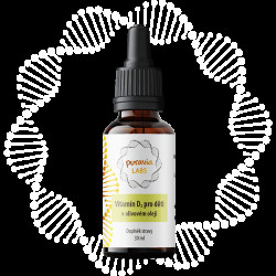 PURAVIA LABS Vitamín D3 pro děti v olivovém oleji 30 ml