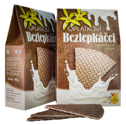 PURAVITA Lázeňské oplatky bezlepkáčci vanilkové 12 kusů