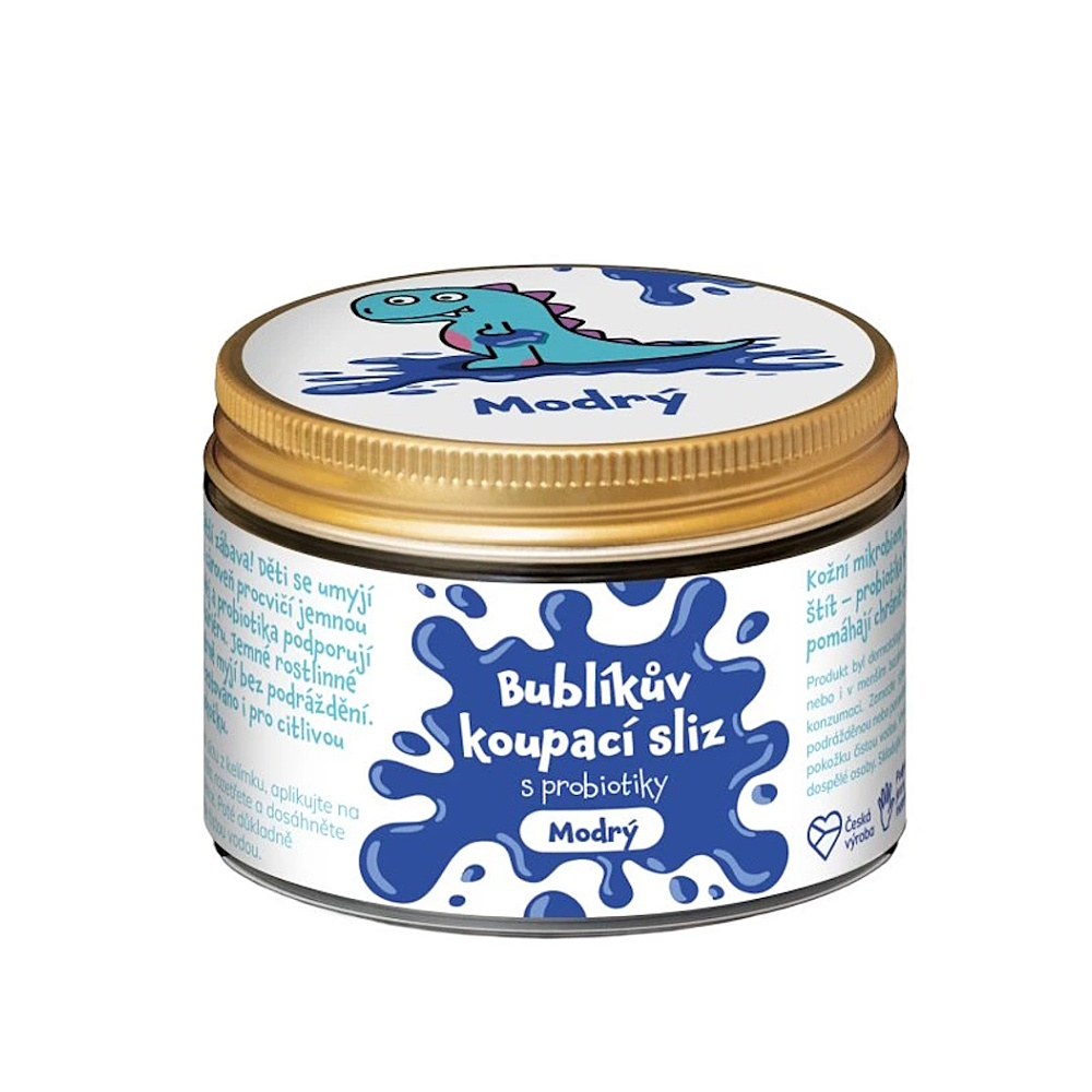 PURE HARMONY Bublíkův koupací sliz s probiotiky modrý 100 g