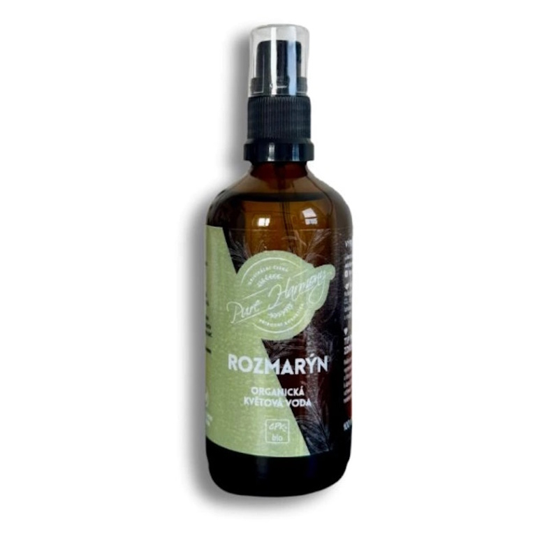 PURE HARMONY Organická květová voda rozmarýn BIO 50 ml