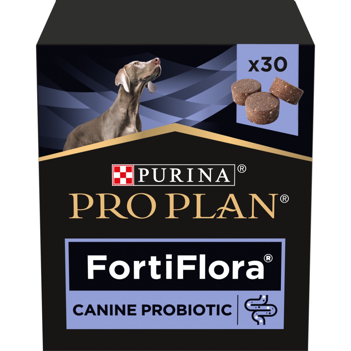 Purina Pro Plan Fortiflora probiotikum pro psy žvýkací tablety 30 ks