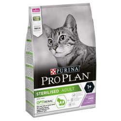 PURINA PRO PLAN Sterilised Turkey granule pro kočky 3 kg