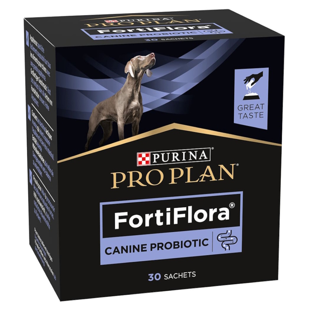 PURINA PRO PLAN Vet Diets Forti Flora Probiotické doplňkové krmivo pro psy 30x1 g