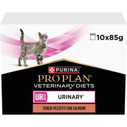 Purina Pro Plan Veterinární diety UR Urinary kapsičky pro kočky losos 10x85 g