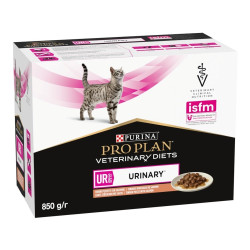 PURINA Pro Plan Veterinary Diets St/Ox Urinary salmon kapsičky pro kočky 10x85 g