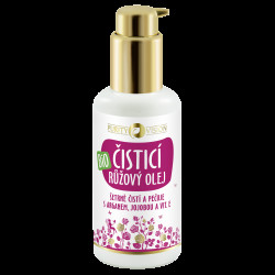 PURITY VISION Bio Růžový čisticí olej s arganem, jojobou a vit. E 100 ml