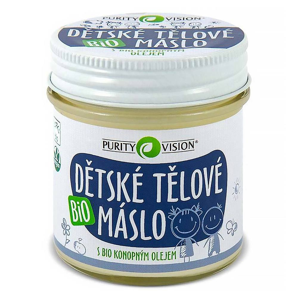 PURITY VISION Dětské tělové máslo 120 ml BIO