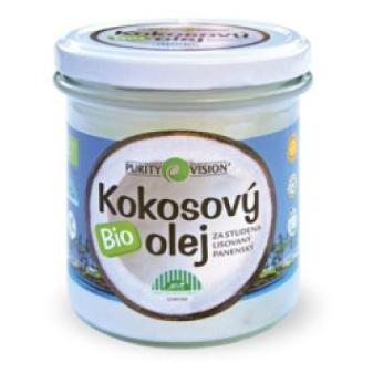 PURITY VISION Kokosový olej panenský ve skle BIO 600 ml