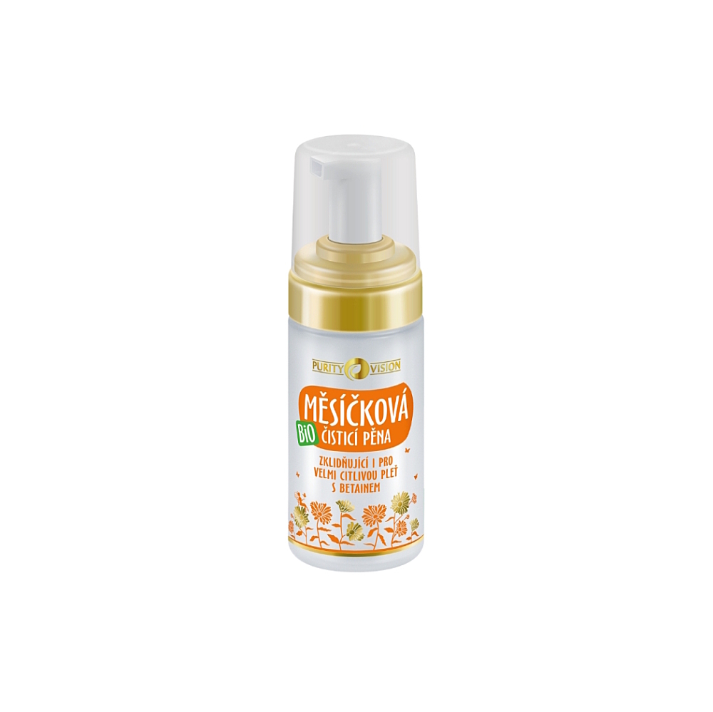 PURITY VISION Měsíčková čisticí pěna BIO 90 ml