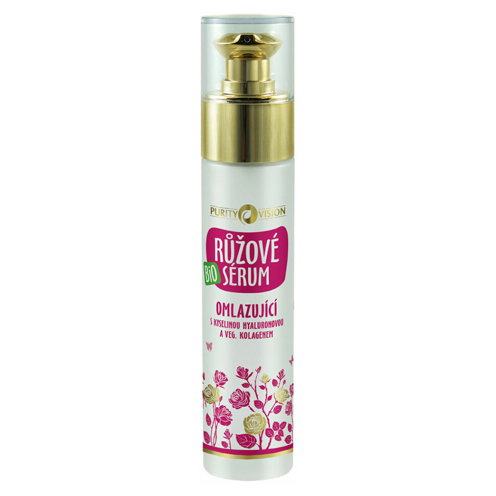 PURITY VISION Růžové omlazující sérum BIO 50 ml