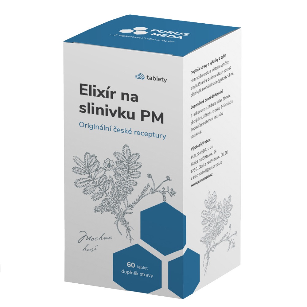 PURUS Elixír na slinivku 60 tablet