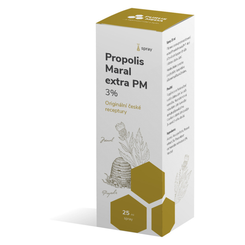 PURUS MEDA Propolis Maral ústní spray 25 ml