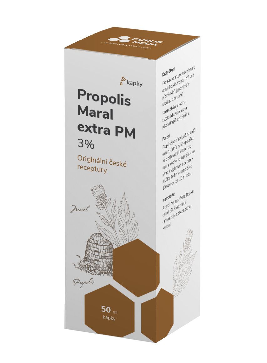 PURUS Propolis Maral Extra 3% kapky 50 ml