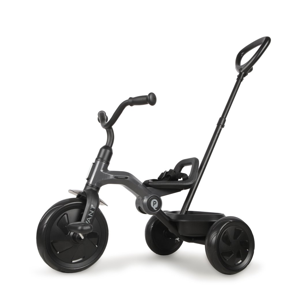 QPlay Tříkolka Ant Plus Dark Grey, věk 2-6 let