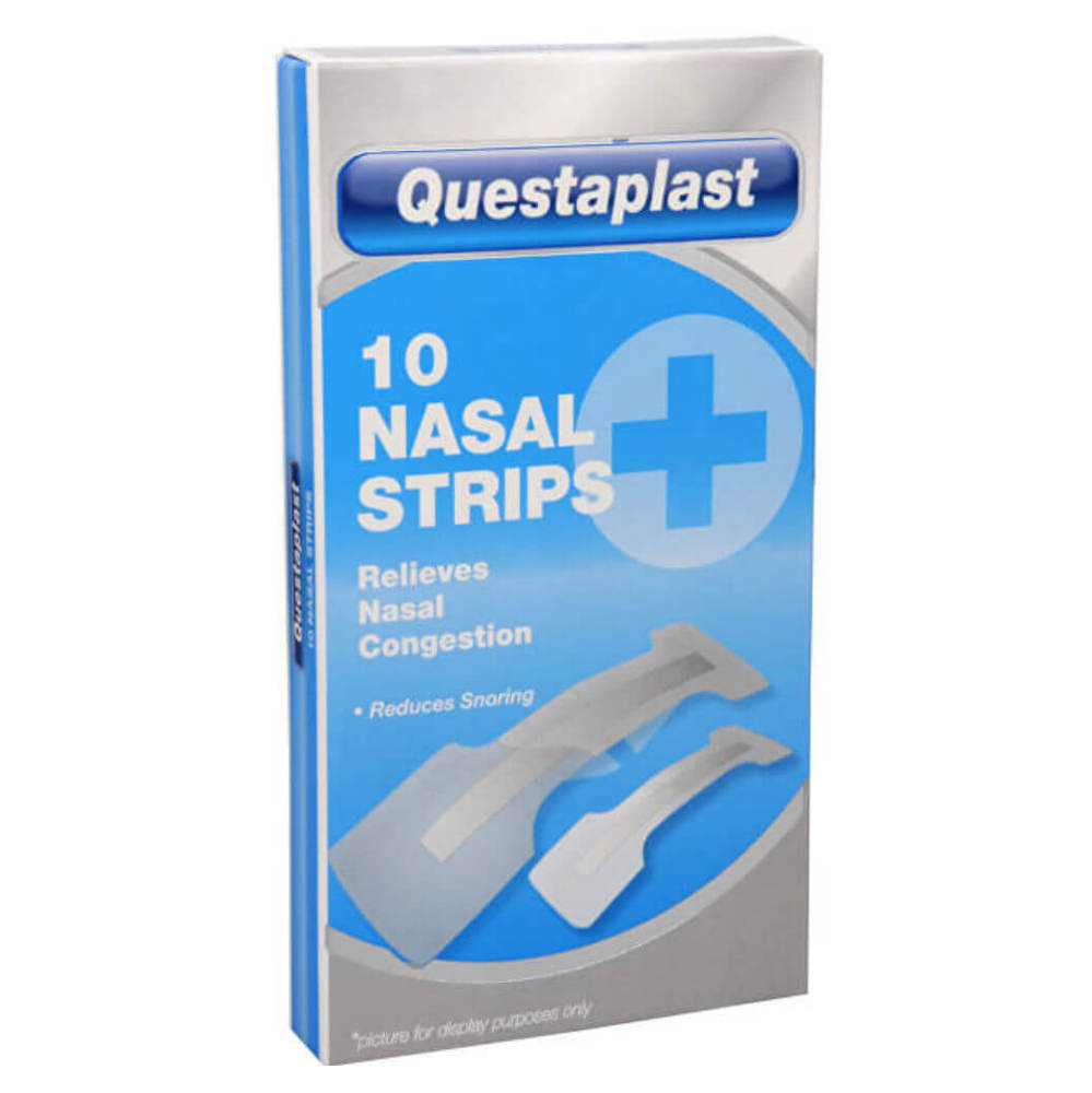 QUESTAPLAST Náplast proti chrápání 10 kusů