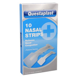 QUESTAPLAST Náplast proti chrápání 10 kusů