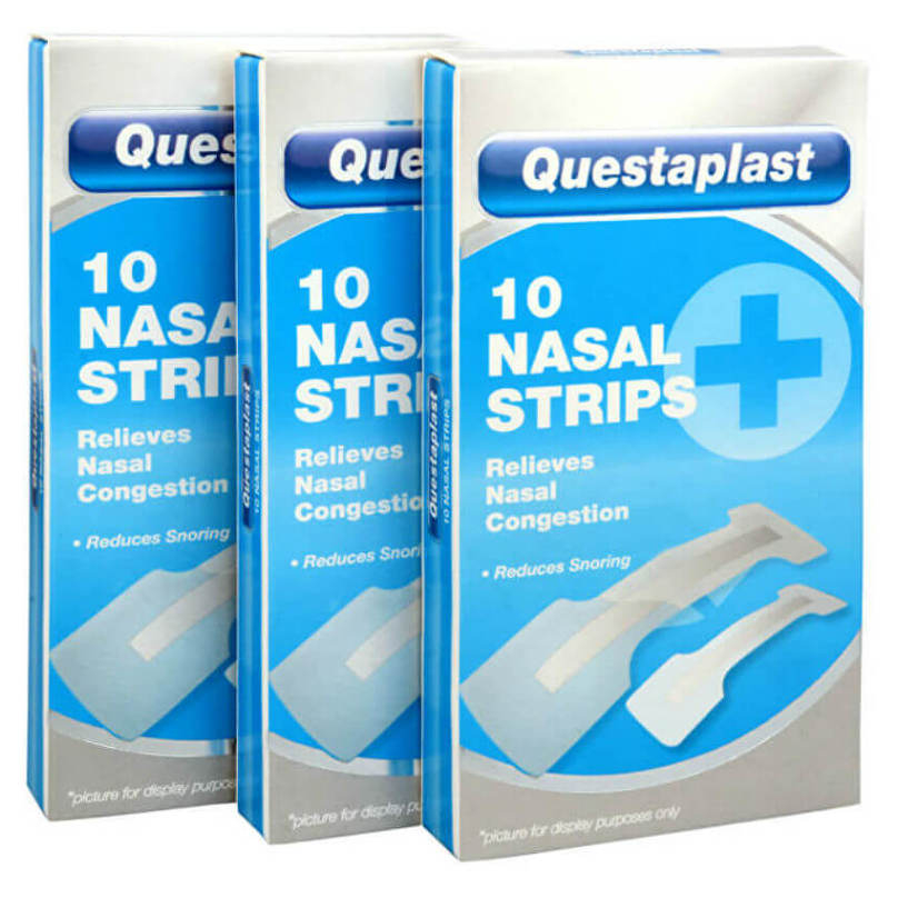 QUESTAPLAST Náplast proti chrápání 30 kusů