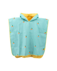 Quut Dětské plážové pončo - Banana Blue