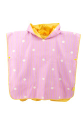 Quut Dětské plážové pončo - Banana pink