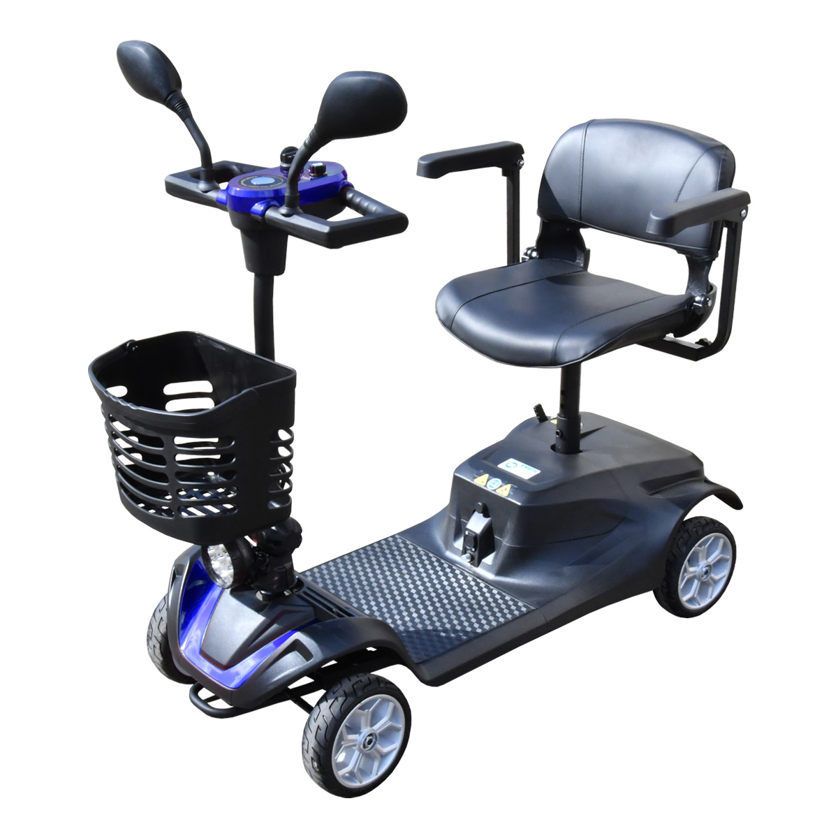 Racceway Elektrický čtyřkolový vozík SOLID, modrý